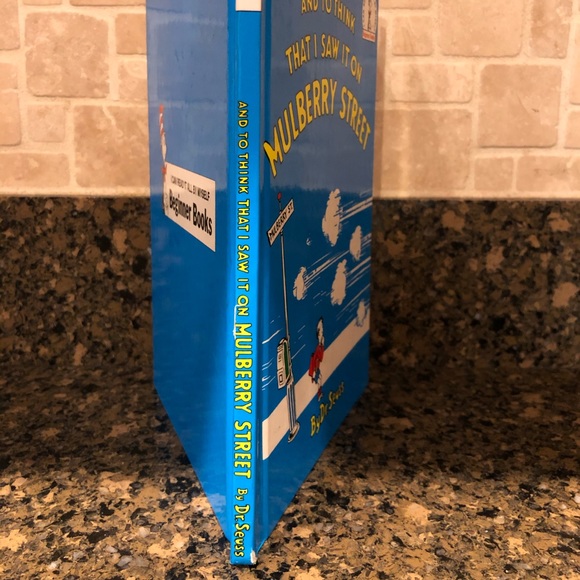 (2) DR.SEUSS TO THINK I SAW IT ON MULBERRY STREET - Picture 3 of 9